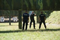 Szkolenie strzeleckie mikołowskich policjantów