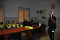 Dzieci odwiedził Komisariat Policji w Łaziskach Górnych